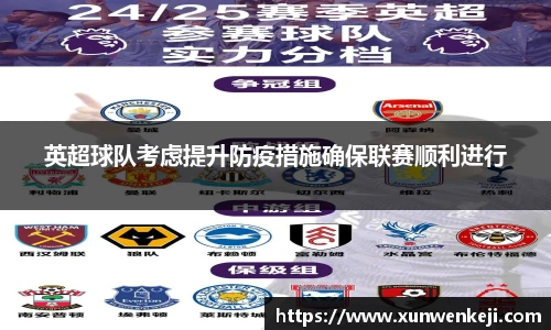 英超球队考虑提升防疫措施确保联赛顺利进行